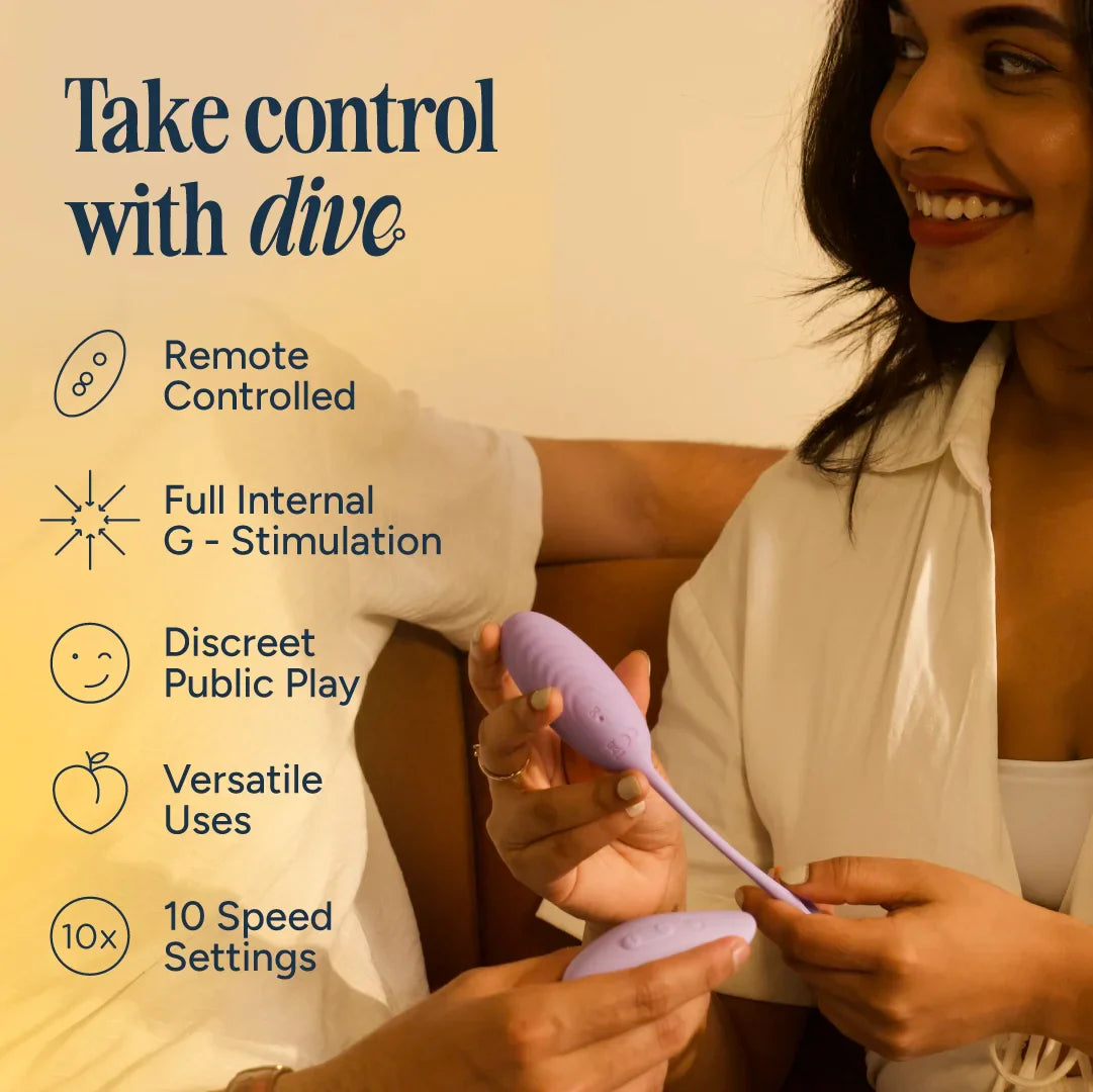 Dive egg Remote Controlled Massager
